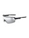 Uvex Sportstyle 227 Sunglasses with Black Plastic Frame and Silver Mirror Lens S5320662216