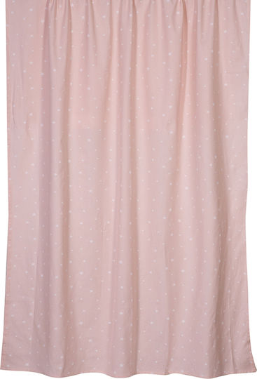 Nef-Nef Homeware Perdea pentru Copii Dream cu Tresă Pink 140x280buc