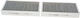 Bosch Activated Carbon Cabin Filter Mercedes-Benz M Class W164/251