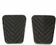 Car Pedal Set for Hyundai / Kia / Mitsubishi from Rubber Black 2pcs