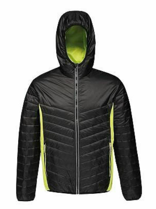 Regatta Placid Χειμωνιάτικο Μπουφάν Puffer Μαύρο