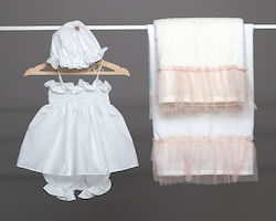 O Nounos Christening Oilcloths 3 Pieces