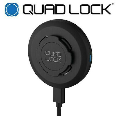 Quad Lock Wireless Charging Pad (Qi Pad) in Black Colour (QLA-WCH-3)