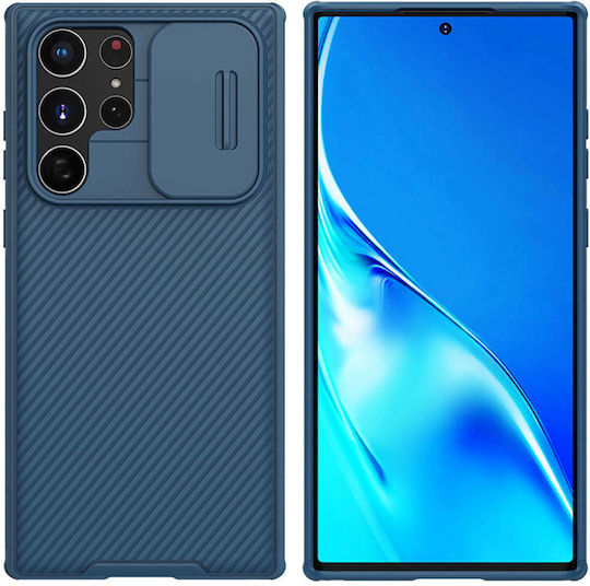 Nillkin Camshield Pro Back Cover Plastic Albastru (Galaxy S22 Ultra 5G)