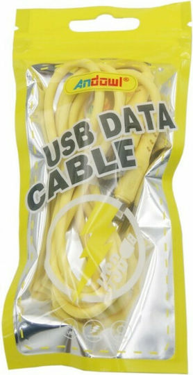Andowl AN-1054 USB-A zu Lightning Kabel Weiß 1.2m (AN-1054)