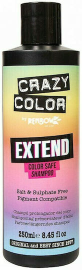 Crazy Color Extend Color Safe Shampoos für Gefärbt Haare 250ml
