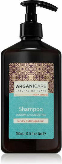 Arganicare Argan Oil & Shea Butter Sampon de Par Hidratare pentru Toate Tipurile de Păr 400ml