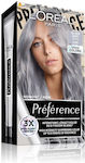 L'Oreal Paris Preference Hair Dye 10.112 Silvergrey 60ml