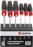 Wurth Zebra Set 6 Screwdrivers