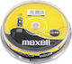 Maxell Wiederbeschreibbare CD-RW 4x 700MB Kuchenbox 10Stück