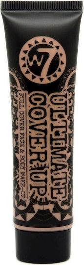 W7 Cosmetics Ultimate Cover Up Full Cover Face And Body Make Up 1 75ml