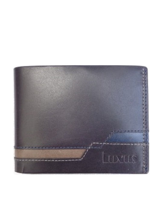 Luxus Leder Herren Geldbörse Klassisch Schwarz