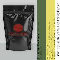 TwoStones Coffee Roasters Espresso Μονοποικιλιακός Αλεσμένος 1kg TwoStones Coffee Roasters Espresso Μονοποικιλιακός Αλεσμένος 1kg