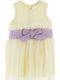 Children's Dress Sleeveless Tulle Ecru