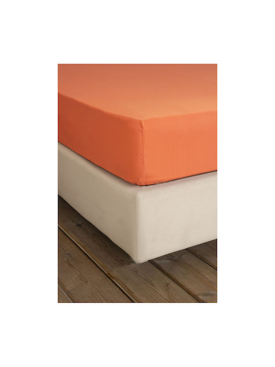 Nima Unicolors Σεντόνι King Size 270x280εκ. Viv...