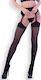 Chilirose Lycra Garter Stockings Black