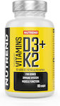 Nutrend Vitamins D3 + K2 Vitamin for Immune System Boost 100mg 90 caps