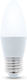 Forever Light LED-Lampe 6W für Fassung E27 und Form C37 Warmes Weiß 480lm