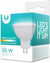 Forever Light Bulb LED-Lampe 3W für Fassung GU5.3 Kühles Weiß