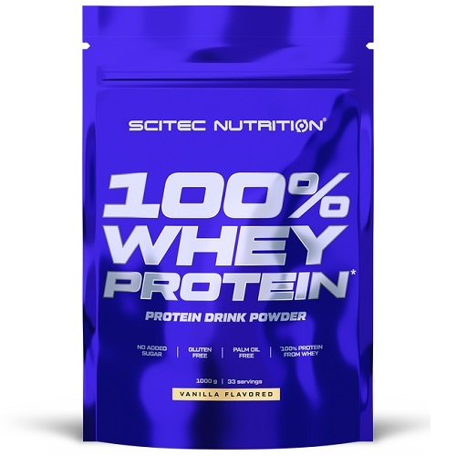 Scitec Nutrition 100 Whey Protein Drink Powder 1000gr με Γεύση Βανίλια