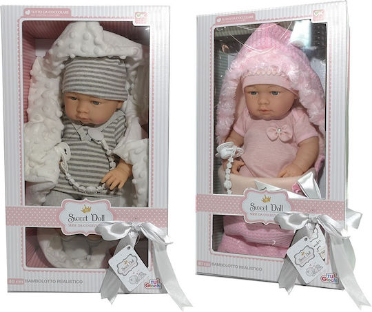 Tu Giochi Păpușă Bebe Sweet Doll Pentru 3+ Ani 46 Cm (Diverse Modele) 1 Buc