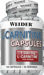 Weider L-carnitine cu Carnitină 1500mg 100 capace