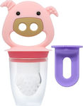 Marcus & Marcus Silicone Baby Feeder Γουρουνάκι Pink