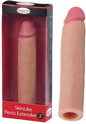 Malesation Skinlike Penis Extender Flesh 5.08cm