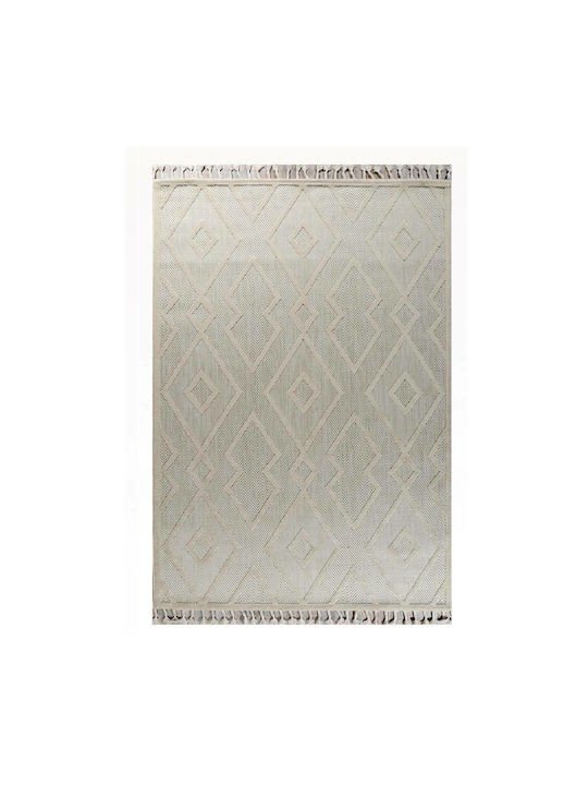 Tzikas Carpets 54085-260 Σετ Καλοκαιρινά Χαλιά Κρεβατοκάμαρας Ψάθινα Tenerife Μπεζ 3τμχ