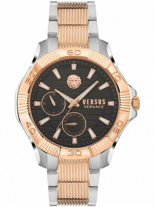 Versus By Versace Dtla Мъжки Часовник На Батерия С Метална Гривна Versus By Versace Dtla Мъжки Часовник На Батерия С Метална Гривна