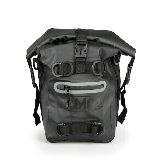 Lampa Waterproof Bag for Rails Motorcycle Soft Bag 30x10x12cm 5L Black