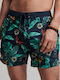 Ovin Vintage Men's Swimwear Shorts Multicolour Floral
