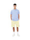 Basehit Ανδρικό T-shirt Polo Lilac