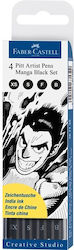 Faber-Castell 4artist Manga Drawing Markers Bla...