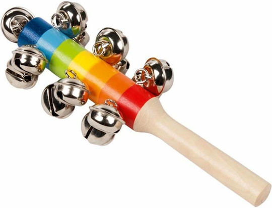 Goki Holz Perkussionsinstrument Rainbow Bell Stick Für 3+ Jahre