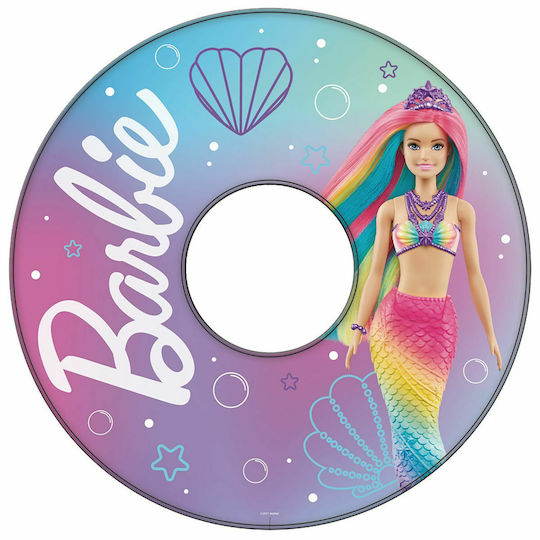 Gim Barbie Παιδικό Σωσίβιο Κουλούρα Barbie με Διάμετρο 51εκ. για 3-6 Ετών