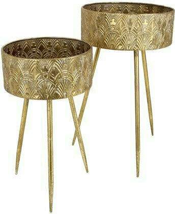 Kersten Plant Pot Metal Gold