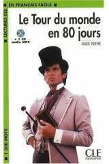 Le Tour du Monde en 80 Jours, Book + CD MP3 Le Tour du Monde en 80 Jours, Book + CD MP3