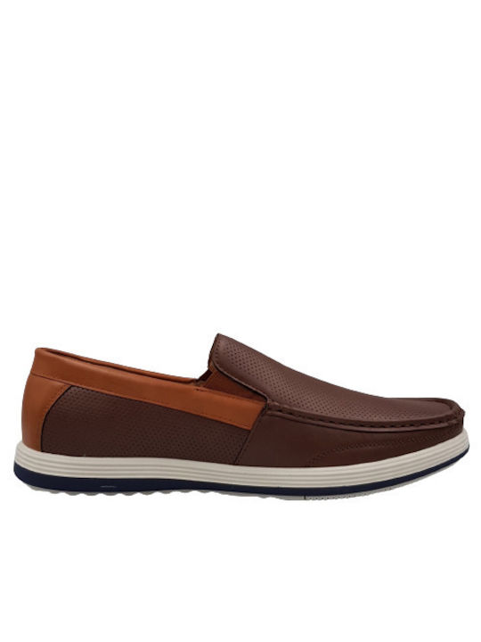 B-Soft Men's Moccasins Brown