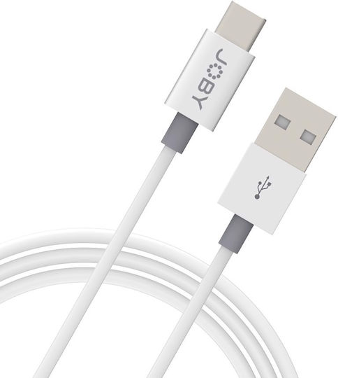 Joby Cablu USB 2.0 USB-C Masculin - USB-A Alb 1.2m JB01819-BWW