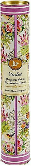 BigBuy Βάση για Incense sticks με Άρωμα Βιολετί S3605431 31τμχ