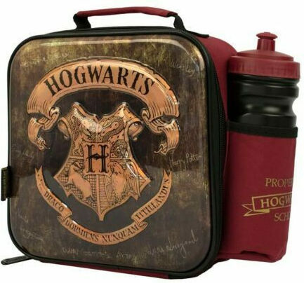 Blue Sky Studios School Insulated Hand Lunch Bag 3.5lt Brown Harry Potter 28 x 23 x 9cm