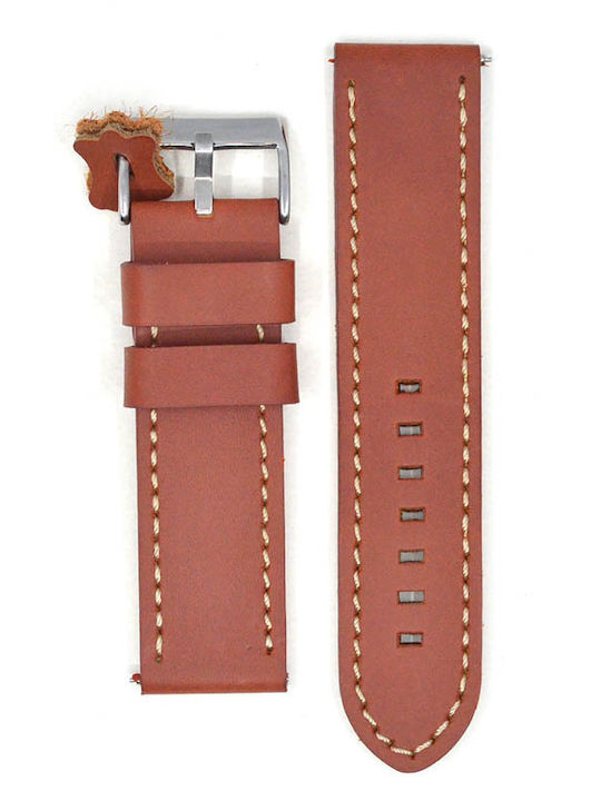 Diloy Straps Lederriemen Braun 22mm
