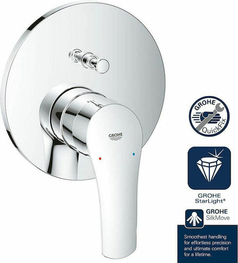 Grohe Eurosmart pentru Duș 2 ieșiri Argintiu
