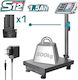 Total Electronic Platform Scale with Beam 300kg/50gr