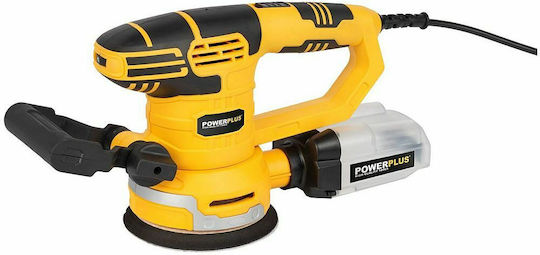 Powerplus POWX0471 Electric Eccentric Sander 125mm Electric 450W with Speed Control and with Suction System POWX0471
