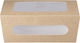 Intertan Disposable Food Paper Box Kraft 20.4x14.2x7.4cm 50pcs