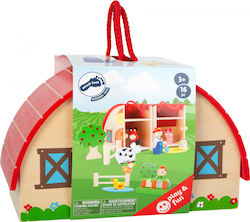 Small Foot Baby-Spielzeug Φάρμα Βαλιτσάκι aus Holz für 36++ Monate