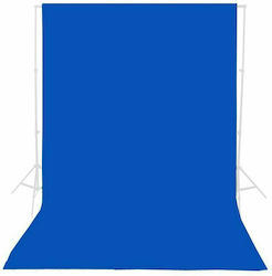 E-Image MB36 Μουσελίνα Photography Backdrop Fabric 300x600cm. Blue