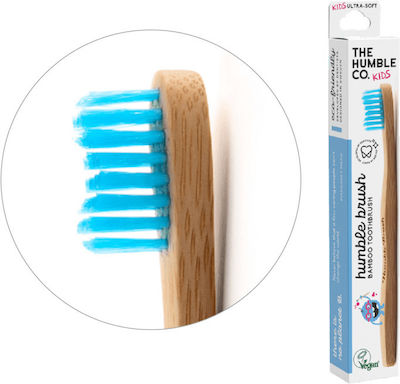 The Humble Co. Kids Ultra Soft Kids Toothbrush Blue